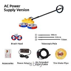 Solar Panel Cleaning Brush, window Wash Equipment Brush, with Water Fed Pole Kit