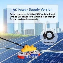 Solar Panel Cleaning Brush, window Wash Equipment Brush, with Water Fed Pole Kit