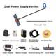 Solar Panel Cleaning Equipment, 400rpm Brush Head, Adjustable Carbon Fiber Water