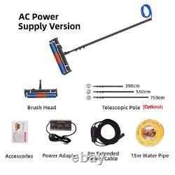 Solar Panel Cleaning Kit Automatic Rotary Cleaning Brush Roof Water Brush