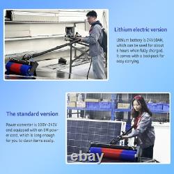 Solar Panel Cleaning Kit Automatic Rotary Cleaning Brush Roof Water Brush