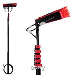 Solar Panel Cleaning Water Fed Brush 18 FT Telescopic Pole Window Panel Cleaner