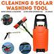Solar Window Cleaning Brushes 30l Water Tank 6m Water Fed Pole Household Tools