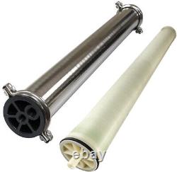 Spectrum 4040 Membrane Element and 4040 Stainless Steel Membrane Housing Set