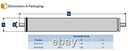 Spectrum 4040 Membrane Element and 4040 Stainless Steel Membrane Housing Set