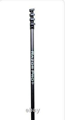 Spotless WFP RAZOR PRO+Full Carbon Water Fed Pole For Window Cleaning(BARE POLE)