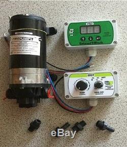 Spring V11 Digital pump flow controller battery charger water fed pole