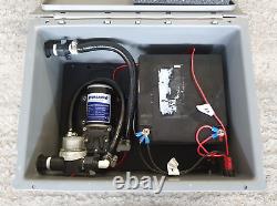 StreamBox with Streamflo 100psi Diaphragm Pump & 26AH Gel Battery, Numax Charger