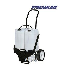 Streamflo-50 Portable Pure Water Window Cleaning Trolley System 50ltr