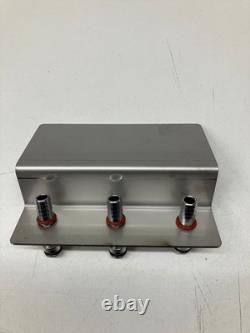 Streamline stainless steel 3 port under bracket for pure water window cleaning