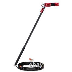 Telescopic Brush for solar panels & windows Water connection 1672 5486 mm