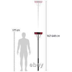 Telescopic Brush for solar panels & windows Water connection 1672 5486 mm