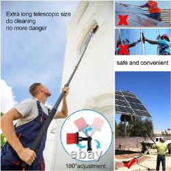 Telescopic Window Cleaner 10M Pole for Solar Panel Cleaning Extendable Water