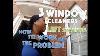 Three Window Cleaners Left Spotting How To Work Out The Problem