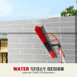 UK Telescopic Window & Solar Panel Cleaning Pole Water Fed Cleaning Brush Kit