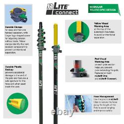 UNGER HiFlo nLite Connect Aluminium Master Pole 20 ft / 6 m for window cleaning