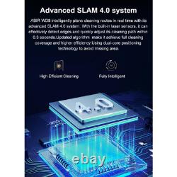 (US Plug)Window Cleaning Robot With Dual Water Spray For Win SLAM 3.0 Path H