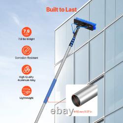 Uimoso Water Fed Pole Kit 7.3m Solar Panel Cleaning Pole with Extendable Handle