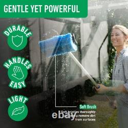 Unger HighFlow Pure Water Glass Cleaning Kit 1.2m with Filter, Hose & Brush