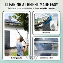 Unger HighFlow Pure Water Kit 6m with Filter, Hose, Brush Streak-Free Cleaning