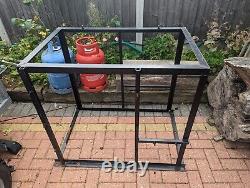 Used 500L Professional Upright Tank Frame for Window Cleaning Water fed Pole