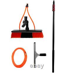 VEVORWater Fed Pole Kit Water Fed Brush 24 FT 3-in-1 For Window Solar Panel