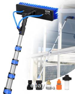 VEVOR Water Fed Pole Kit 7.3m Solar Panel Cleaning Pole with Extendable Handle