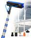 Vevor Water Fed Pole Kit 7.3m Solar Panel Cleaning Pole With Extendable Handle