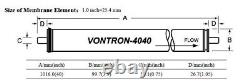 Vontron ULP21- 4040 RO Membrane Low Pressure Reverse Osmosis Membrane