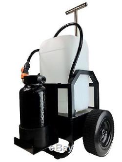 WASH2O Compact 25L Window Cleaning DI Trolley for use with Water Fed Poles