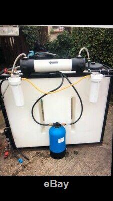 WFP water fed pole window cleaning system 400L baffled tank great working order
