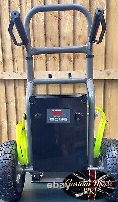 WFP waterfed pole window cleaning trolley system with Custom made UK