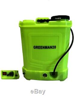 WINDOW CLEANING WATER FED POLE BACKPACK GREENMAN 20 Complete Pumping Unit 20