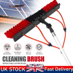Water BrushAdjustable Window Cleaning Pole Solar Panel Cleaning Brush UK Stocks