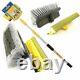 Water Fed Extendable Telescopic Pole Wash Brush & Squeegee 3m Long Reach Cleaner