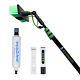Water Fed Pole (20 Foot Reach) + Inline Filter + Tds Meter Solar Panel Brush