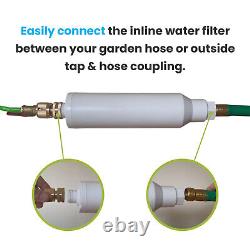 Water Fed Pole (20 Foot Reach) + Inline Filter + TDS Meter Solar Panel Brush