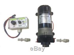 Water Fed Pole 80 Psi diaphragm Pump & Analogue Flow Controller Package
