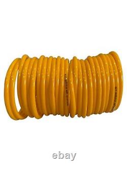 Water Fed Pole HOSE, Yellow Bailey's PVC hose for transfer of water air and oil