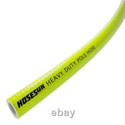 Water Fed Pole Hose Hi Vis 6mm 8mm Bore Microbore Pipe WFP 10m 20m 30m 50m 100m