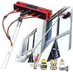 Water Fed Pole Kit 26 FT / 8M Solar Panel Cleaning Kit, Window Cleaning System