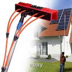 Water Fed Pole Kit, 35 FT Adjustable Window Cleaning Brush and Pole, 10m