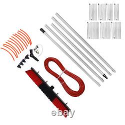 Water Fed Pole Kit Heavy Duty Large Portable Water Washing Extendable Cleaner