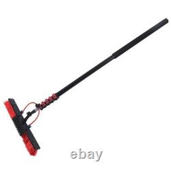 Water Fed Pole Kit Outdoor Window Glass Solar Panel Cleaning Wash Brush Kit With