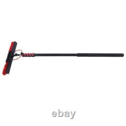Water Fed Pole Kit Outdoor Window Glass Solar Panel Cleaning Wash Brush Kit With