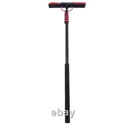 Water Fed Pole Kit Outdoor Window Glass Solar Panel Cleaning Wash Brush Kit With
