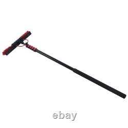 Water Fed Pole Kit Outdoor Window Glass Solar Panel Cleaning Wash Brush Kit With