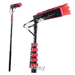 Water Fed Pole Kit, Window Cleaning Poles, Water Fed Cleaning Brush, Aluminum 24ft