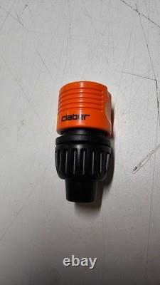 Water Fed Pole Metal Hose Reel With 50 m of 8 mm Hose & Bracket Window Cleaning