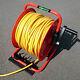 Water Fed Pole Metal Hose Reel With 100m Of 6mm Hose & Bracket, Window Cleaning